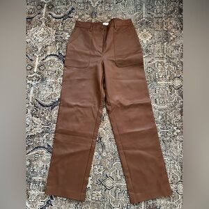 Wilfred Free Aritzia Leather Pants